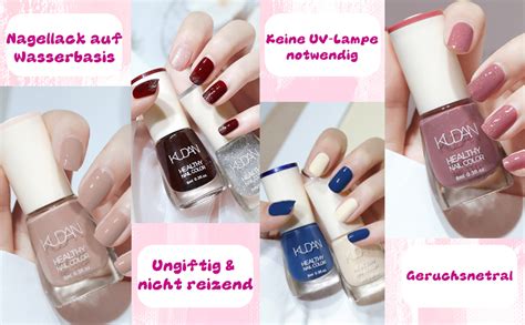 Pcs Nagellack Set Schnell Trocknend Langanhaltend Nude Pink Lila Nail Polish Ungiftiger