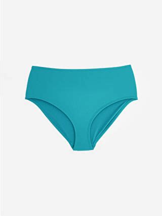 LCW DREAM Yeşil Kadın Düz Bikini Alt S54226Z8 YTU LCW