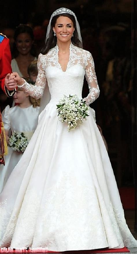 The wedding dress of Kate Middleton - Kaleidoscope effect