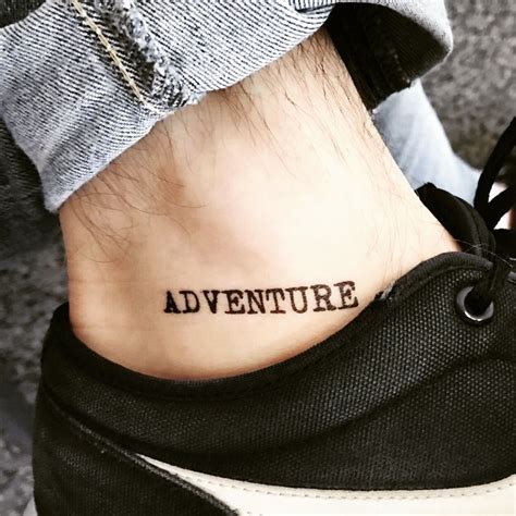 ADVENTURE Tatuagens Pequenas Para Homens Boas Ideias Para Tatuagem