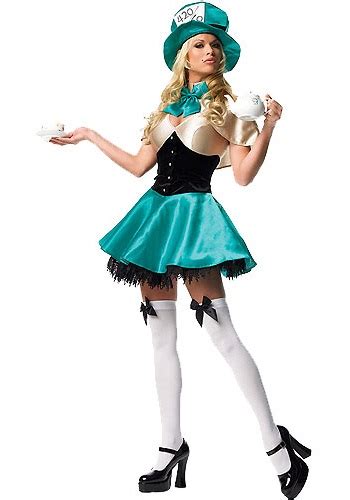 Mad Hatter Costume Adult Sexy Halloween Fancy Dress Ebay