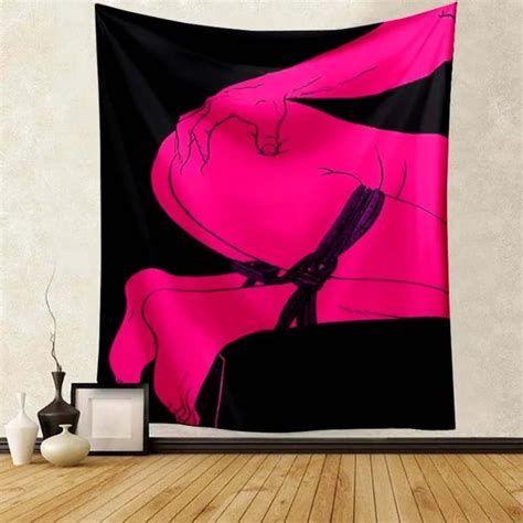 Anime Tapestry Sexy Lover Nude Body Sex Hippie Witchcraft Boho Etsy