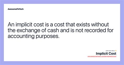 implicit cost awesomefintech blog