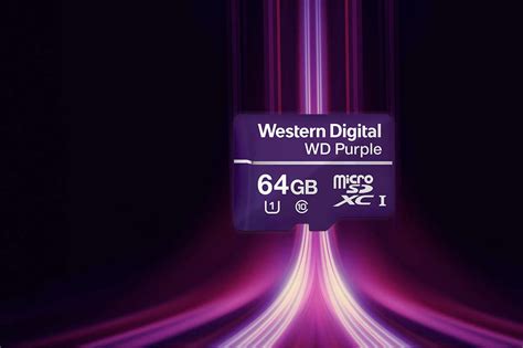 ווסטרן דיגיטל מכריזה על כרטיס WD Purple microSD למצלמות מעקב