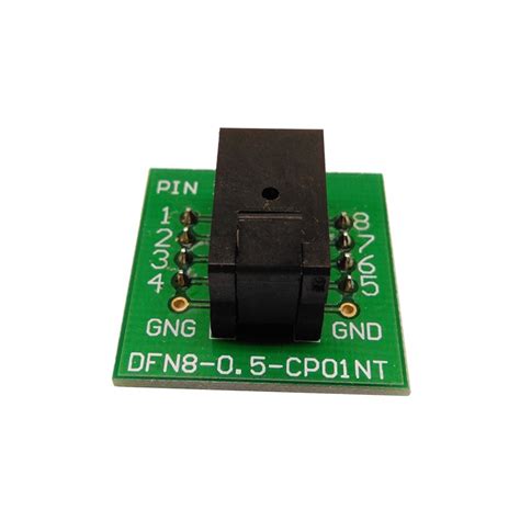 QFN8 DFN8 WSON8 Programming Socket Size 2x3mm-Hong Yi