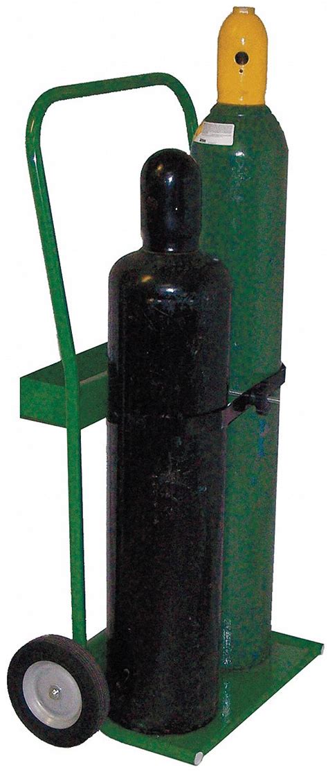 2 Cylinder Capacity 250 Lb Load Capacity Welding Cylinder Hand Truck
