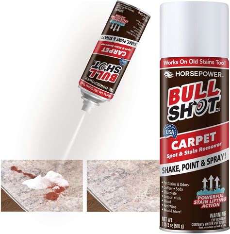 Bull Shot Carpet Spot And Stain Remover By Horsepower As