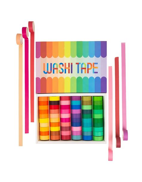 ieebee rainbow journey washi tape set pk scrapbook centrale