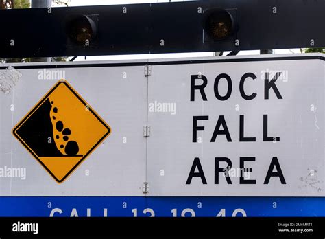 flashing warning sign  res stock photography  images alamy