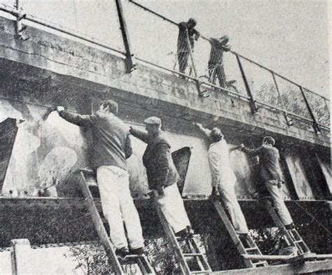 Newbury bridge gets a makeover in 1970