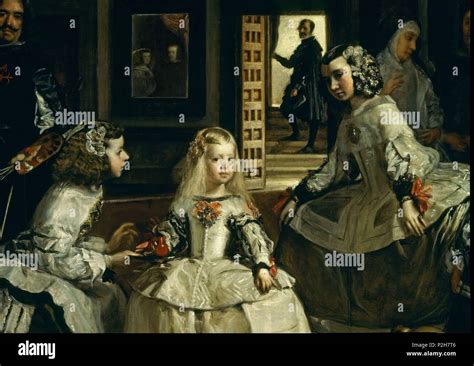 Las Meninas O La Familia De Felipe Iv Detalle C Leo Sobre