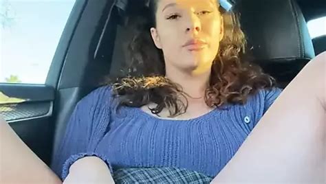 Outdoor Public Masturbation In A Car While Driving Flashing Porn Xhamster