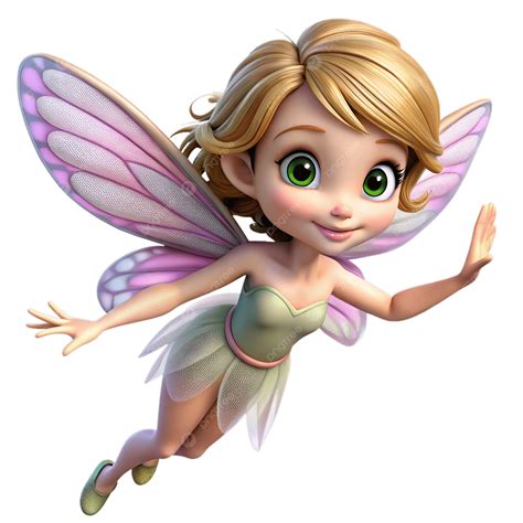 Smiling Fairy With Blonde Hair Cute Fairy Cartoon Fairy Fairy Girl