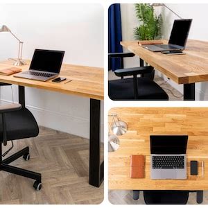 Solid Wood 27mm Thick Oak Office Desk Top Various Sizes Available