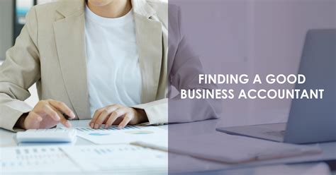 How To Find A Good Business Accountant For Your Business Craig Allen