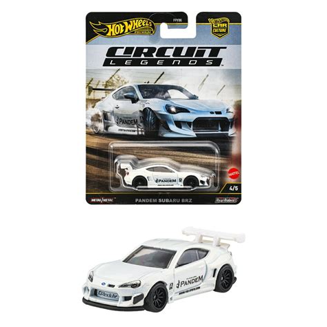 ホットウィール Hot Wheels カーカルチャー サーキット レジェンズ パンデム スバル BRZ 乗り物おもちゃ ミニカー 3歳から ホワイト JBK64 楽天ポイント有効活用最新ニュース