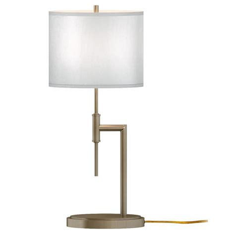 Allen Roth Table Lamp Steel And Fabric 11 In X 256 In Soft