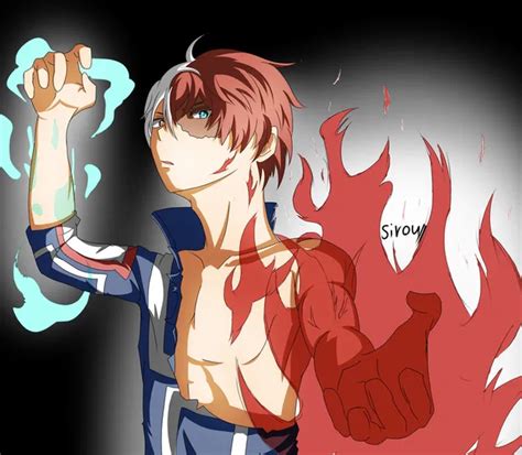 My Hero Academia Shoto Todoroki S Half Cold Half Hot On Make A My XXX Hot Girl