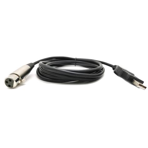 Кабель USB 2.0, XLR USB 2.0-3 PIN XLR кабель со встроенным чипом ...