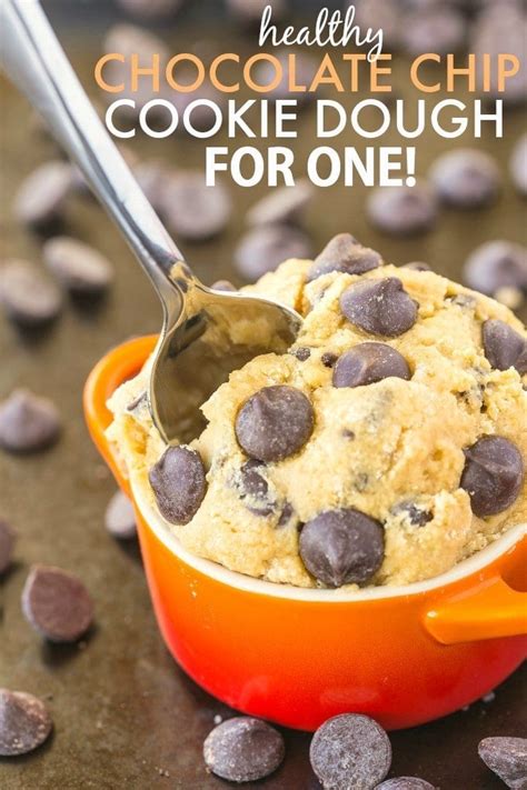 Healthy Classic Cookie Dough For One Paleo Vegan Gluten Free