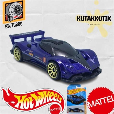 Jual Hot Wheels Mobil Balap Pagani Zonda R Biru No 1 HW Turbo Shopee Indonesia