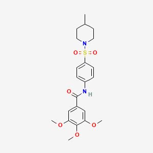 Trimethoxy N Methylpiperidin Yl Sulfonyl Phenyl