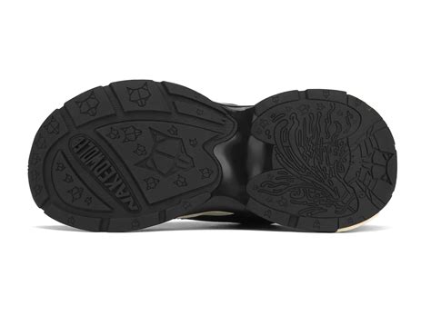 Giày Naked Wolfe Society Black Nylon Authentic Shoes