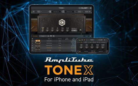 IK Multimedia releases TONEX for iPhone and iPad