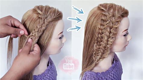 Trenza De 7 Trenzas Fáciles La Reina De Las Trenzas Youtube