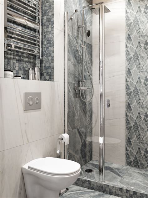 Идеи для маленькой ванной комнаты плитка - 90 фото