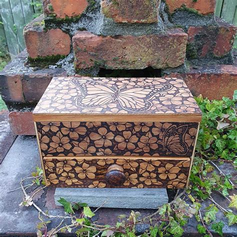 Monarch Butterfly Box Burnt Offerings