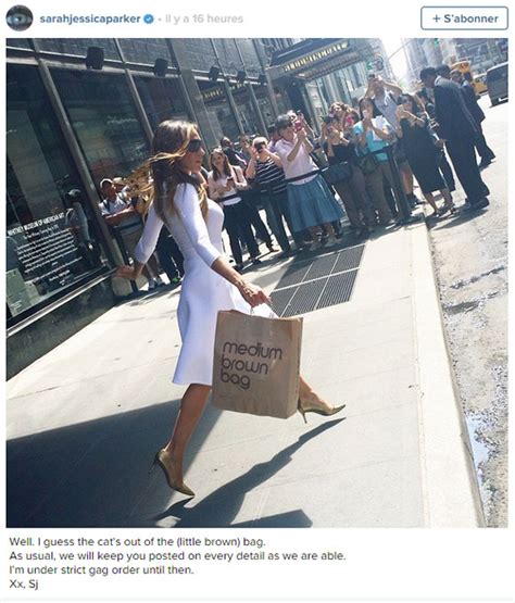 Sarah Jessica Parker a presque confirmé que Sex and the City 3 s en vient Hollywoodpq