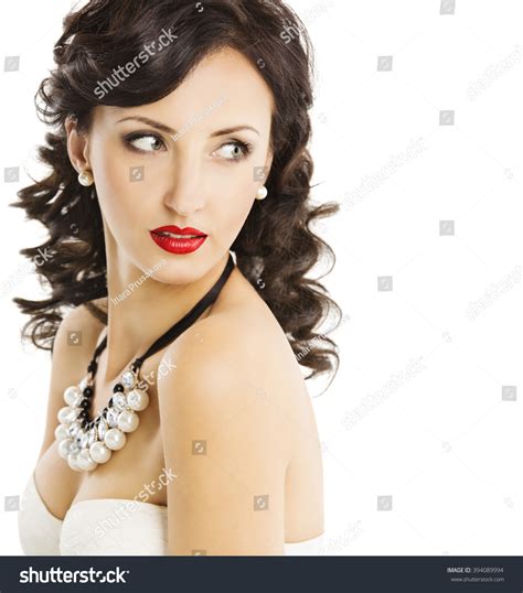 Fashion Model Beauty Portrait Brunette Woman Stock Photo Edit Now 394089994