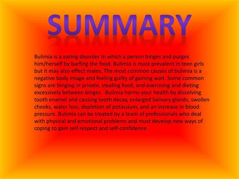 Ppt Bulimia Powerpoint Presentation Free Download Id2034944