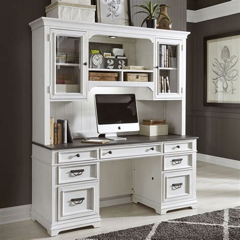 Credenza And Hutch Allyson Park Home Office Office Furniture