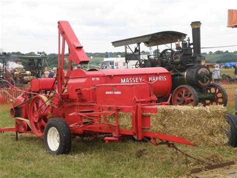 Massey Harris Baler On Display At © Michael Trolove Cc By Sa20