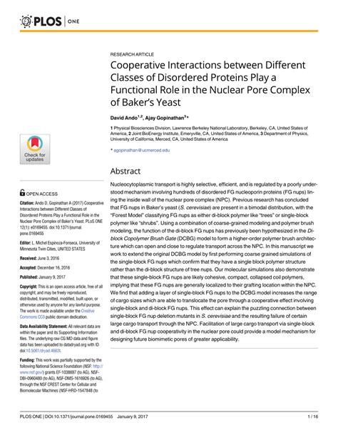 Pdf Cooperative Interactions Between Different Classes Of Disordered