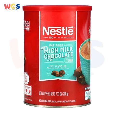 Jual Nestle Fat Free Rich Milk Chocolate Hot Cocoa Mix Oz Canister Gr Di Seller Wighoshop