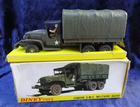 Camion Truck Gmc Militaire Bache Avec Boite D Origine Military Dinky