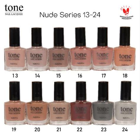 Tone Nail Lacquer Nude Series Lazada Indonesia