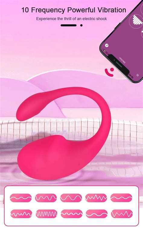 Bluetooth G Spot Dildo Vibrator For Women Wireless Remote Control Wearable Vibrating Egg Clit