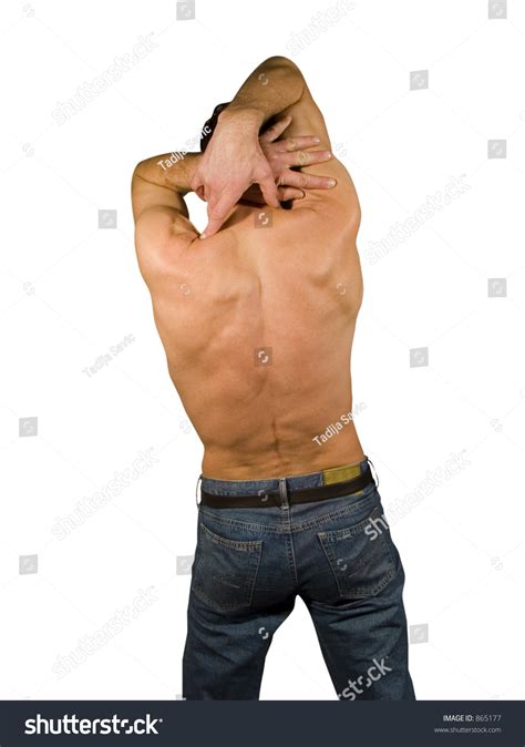 Naked Man Back Torso Stock Photo Shutterstock