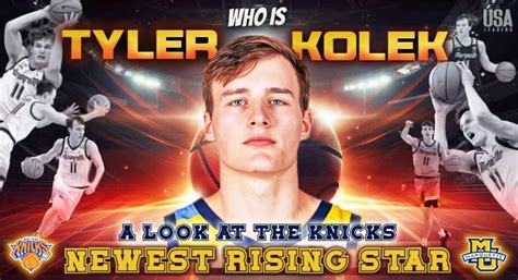 Tyler Kolek The Knicks Rising Star In 2024