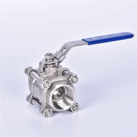 Sanitary Stainless Steel 304 316l Manual Clamp 3 Piece Ball Valve China Ball Valve With