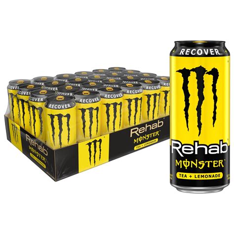 (24 Cans) Monster Rehab Lemonade - Walmart.com - Walmart.com