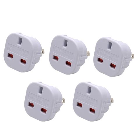 Buy Uk To Us Plug Adaptor 3 Pin To 2 Pin Flat Travel Adapter Type G To