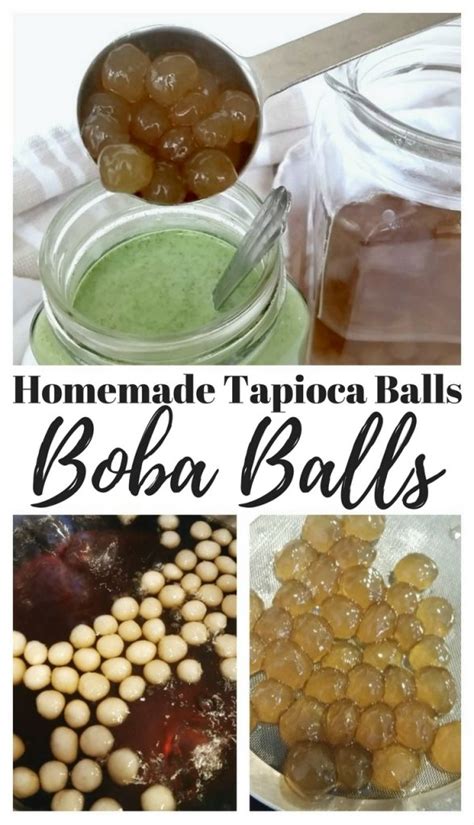 How To Make Tapioca Balls For Boba Drinks My Pinterventures