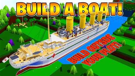 How To Build Outside Your Plot In Build A Boat For Treasure Tricks