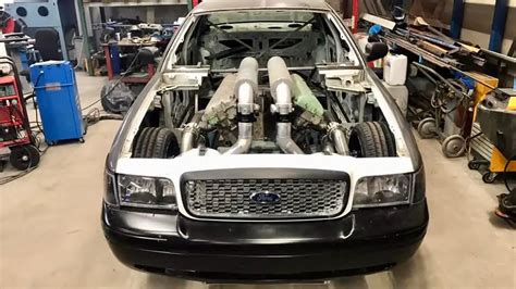 Ford Crown Victoria Getting A 27 Litre V12 Tank Engine Swap