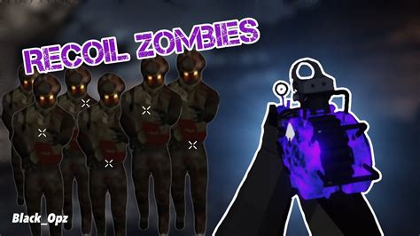 Carrying My Teammates Roblox Recoil Zombies Youtube